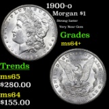 1900-o Morgan Dollar $1 Grades Choice+ Unc