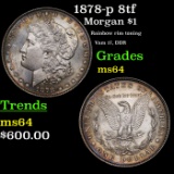 1878-p 8tf Morgan Dollar $1 grades choice Unc