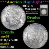***Auction Highlight*** 1902-o Morgan Dollar $1 Graded ms66+ by SEGS (fc)