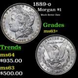1889-o Morgan Dollar $1 grades Select+ Unc