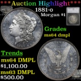 ***Auction Highlight*** 1881-o Morgan Dollar $1 Graded ms64 dmpl by SEGS (fc)