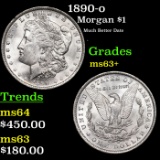 1890-o Morgan Dollar $1 Grades Select+ Unc