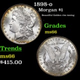 1898-o Morgan Dollar $1 Grades GEM+ Unc