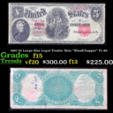 1907 $5 Large Size Legal Tender Note 