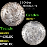 1904-o Morgan Dollar $1 Grades GEM+ Unc