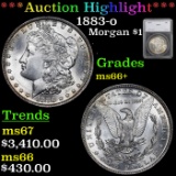 ***Auction Highlight*** 1883-o Morgan Dollar $1 Graded ms66+ by SEGS (fc)