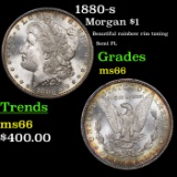 1880-s Morgan Dollar $1 Grades GEM+ Unc