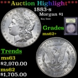 ***Auction Highlight*** 1883-s Morgan Dollar $1 Graded Select Unc by USCG (fc)