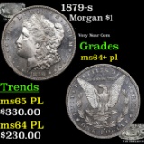 1879-s Morgan Dollar $1 Grades Choice Unc+ PL