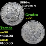 1886-o Morgan Dollar $1 Grades Choice AU