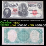 1907 $5 Large Size Legal Tender Note 