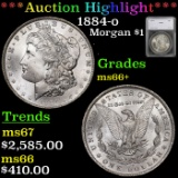 ***Auction Highlight*** 1884-o Morgan Dollar $1 Graded ms66+ by SEGS (fc)