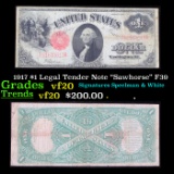 1917 $1 Legal Tender Note 