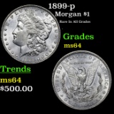 1899-p Morgan Dollar $1 grades choice Unc