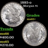 1885-o Morgan Dollar $1 Grades GEM+ Unc