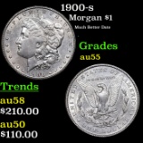 1900-s Morgan Dollar $1 Grades Choice AU