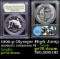 Proof 1996-p Olympic High Jump Modern Commem Dollar $1 Graded GEM++ Proof Deep Cameo By USCG