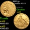 1913-p Gold Indian Quarter Eagle $2 1/2 Grades Choice AU/BU Slider