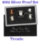1992 United States Mint Silver Proof Set, Black box set
