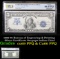 1899 $5 Bureau of Engraving & Printing Silver Certificate Oncpapa Indian Chief Graded cu66 PPQ By PM