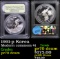 Proof 1991-p Korea Modern Commem Dollar $1 Graded GEM++ Proof Deep Cameo By USCG