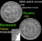 1865 Three Cent Copper Nickel mint error 3cn Grades vf++