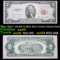 *Star Note* 1953B $2 Red Seal United States Note Grades Choice AU