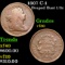 1807 Draped Bust Half Cent C-1 1/2c Grades vf++