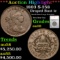 ***Auction Highlight*** 1803 Draped Bust Large Cent S-258 1c Graded au58 By SEGS (fc)