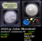 2005-p John Marshall Modern Commem Dollar $1 Graded ms70, Perfection By USCG