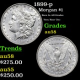 1899-p Morgan Dollar $1 Grades Choice AU/BU Slider