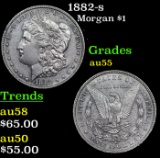 1882-s Morgan Dollar $1 Grades Choice AU