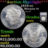 ***Auction Highlight*** 1879-cc Morgan Dollar 1 Graded ms64 BY SEGS (fc)