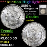 ***Auction Highlight*** 1889-o Morgan Dollar $1 Graded ms64+ By SEGS (fc)