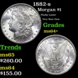 1882-s Morgan Dollar 1 Grades Choice+ Unc