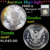 ***Auction Highlight*** 1880-s Morgan Dollar 1 Graded ms67 By SEGS (fc)