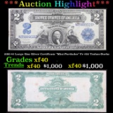 ***Auction Highlight*** 1899 $2 Large Size Silver Certificate 
