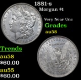 1881-s Morgan Dollar $1 Grades Choice AU/BU Slider