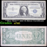 **Star Note** 1957 $1 Silver Certificate Grades xf