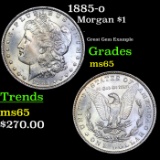 1885-o Morgan Dollar $1 Grades GEM Unc