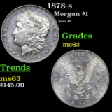 1878-s Morgan Dollar 1 Grades Select Unc