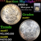 ***Auction Highlight*** 1900-o Morgan Dollar $1 Graded ms66+ By SEGS