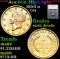 ***Auction Highlight*** 1853 o Gold Dollar $1 Graded ms62 details By SEGS