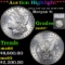 ***Auction Highlight*** 1878-p 7/8tf Morgan Dollar vam 33a I3 R6 7/4TF 1 Graded ms65+ By SEGS (fc)