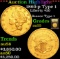 ***Auction Highlight*** 1860-p Gold Liberty Double Eagle Type 1 20 Graded Choice AU By USCG (fc)