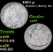 1887-p Seated Liberty Dime 10c Grades Select AU