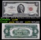 *Star Note* 1953 $2 Red Seal United States Note Grades Choice AU/BU Slider