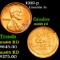 1919-p Lincoln Cent 1c Grades GEM+ Unc RD