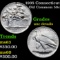 1935 Connecticut Old Commem Half Dollar 50c Grades Unc Details