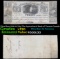 Ultra Rare 1836 $4 (20s) The Agricultural Bank of Toronto Canada Grades vf++